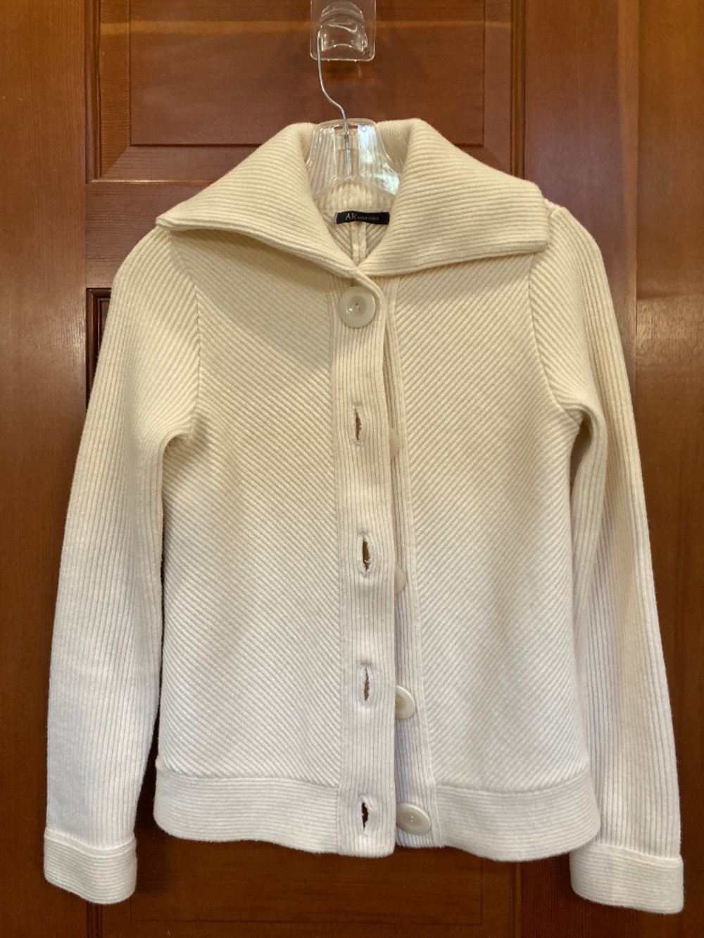 ANNE KLEIN   Shawl Collar Cardigan